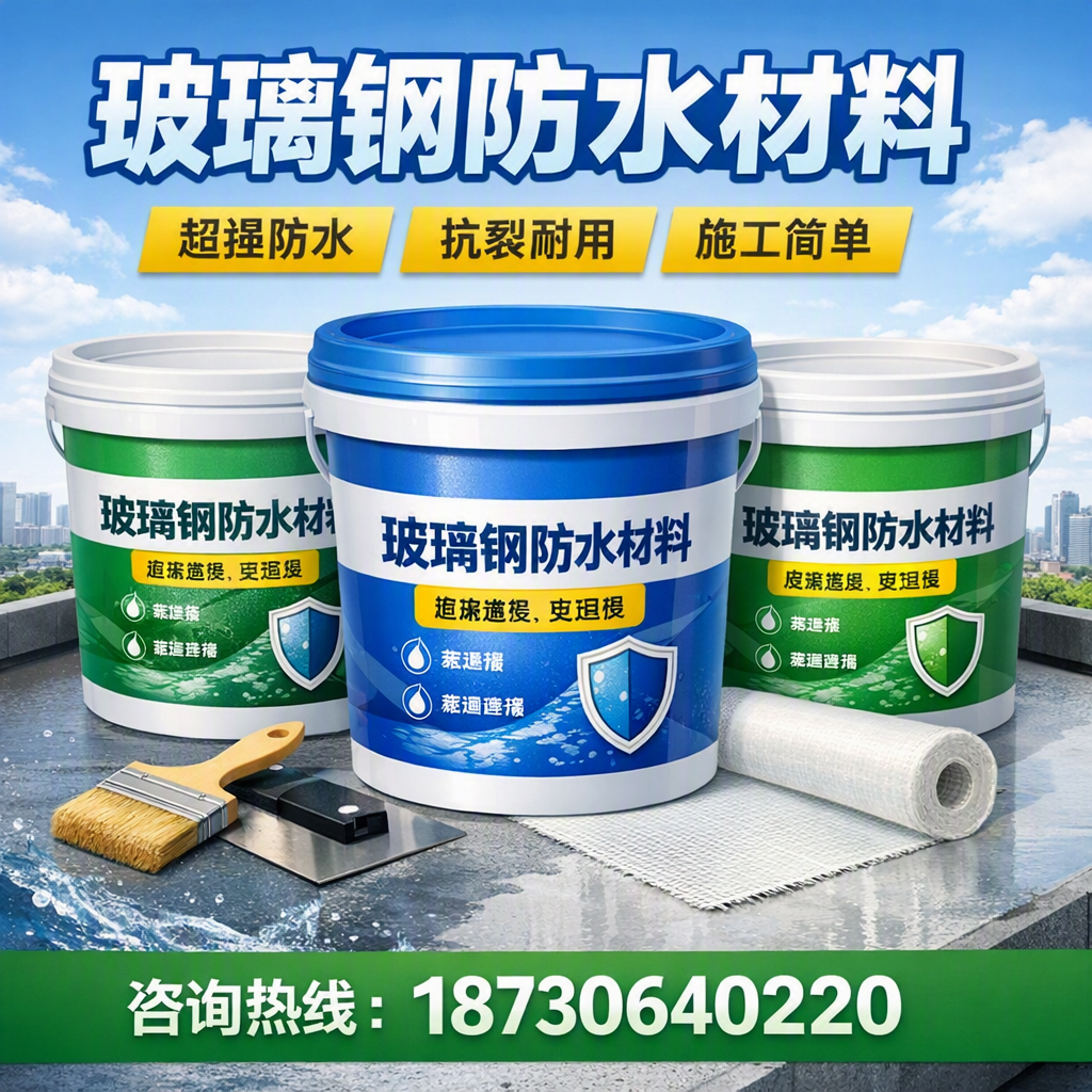了解玻璃钢防水材料的市场趋势,枣庄 企业不可不知
